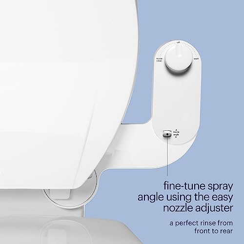 Brondell Fresh Spa Adjustable, Bidet Attachment FSA-15 for Toilet Seats with ...