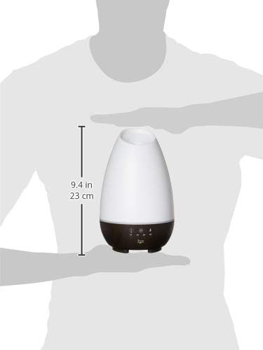 HealthSmart Essential Oil Diffuser, Large Room Coverage | Adjustable Timer | ...