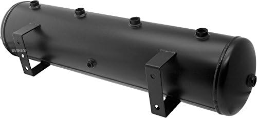 Vixen Air 12V Air Suspension Kit with 200 PSI Compressors and 5 Gallon Tank O...