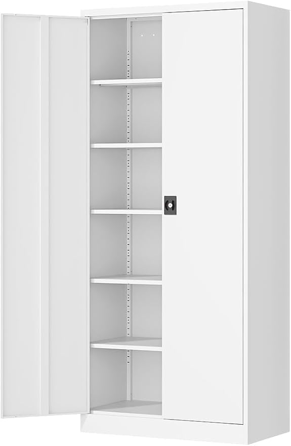 Metal Storage Cabinet-71” Tall Steel File Cabinets