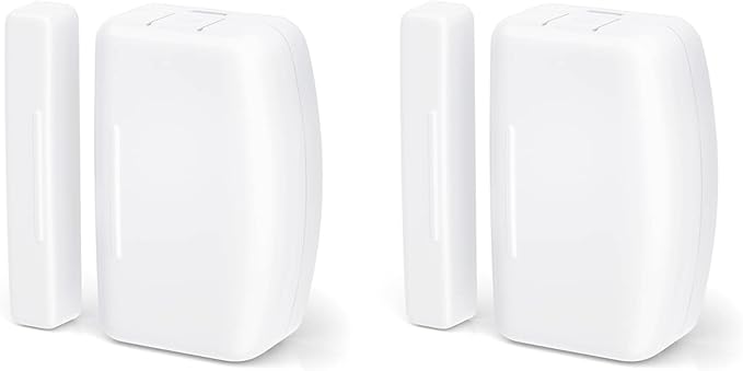 THIRDREALITY Zigbee Contact Sensor 2 Pack, Door and Window Monitor, Home