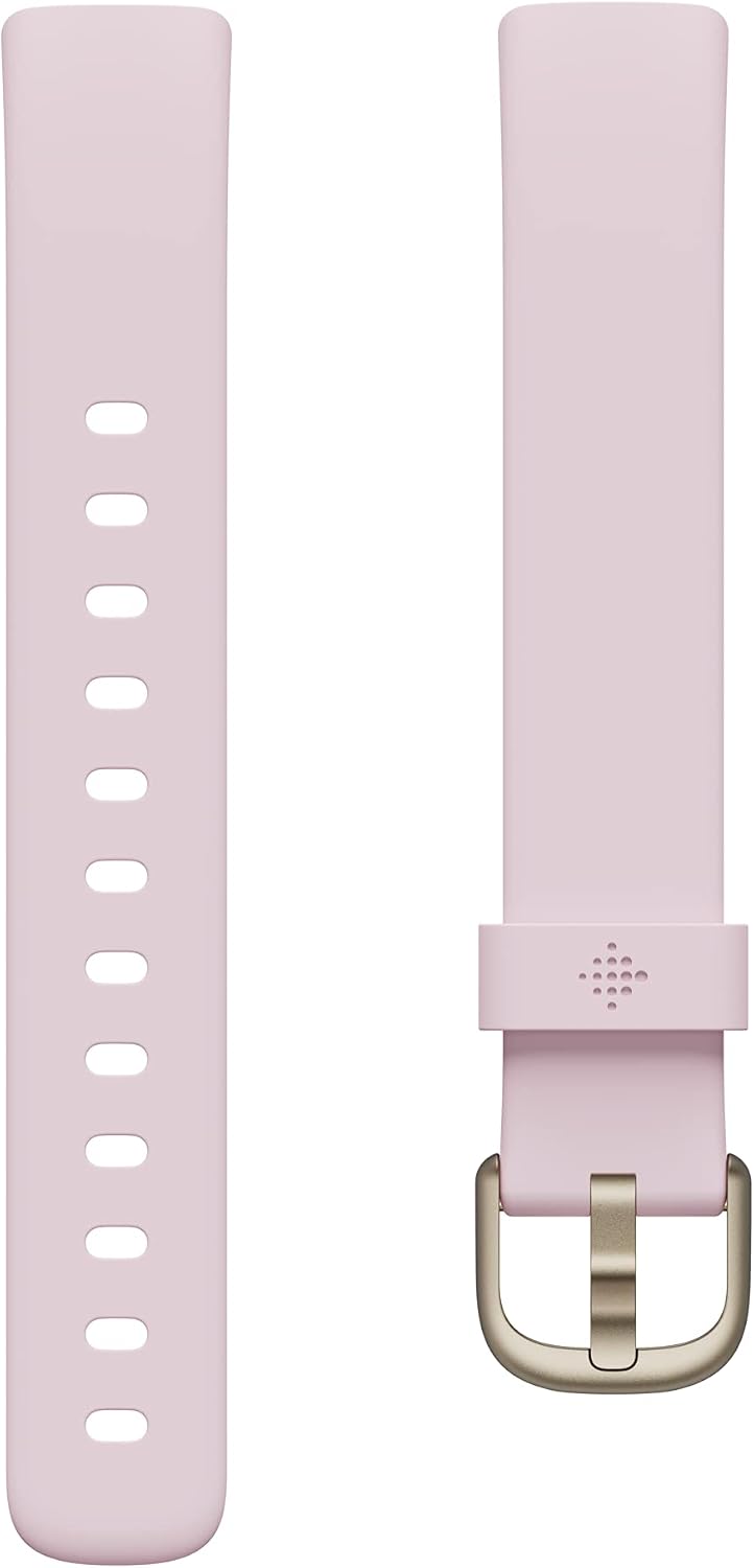 Fitbit Luxe Special Edition Fitness and Wellness Tracker, Gorjana Soft Gold S...