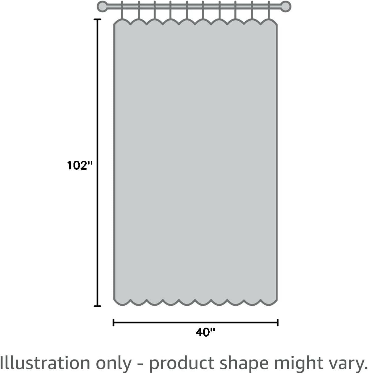 Central Park Sand Pinch Pleat Blackout Curtain Panel with Hooks, 40"x102...