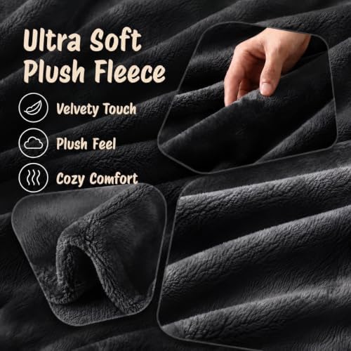 Eydna Electric Heated Blanket Full Size 72"x84",Fast Heating Throw,...
