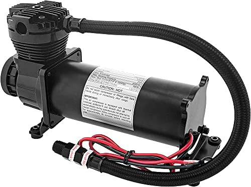 Vixen Air 12V Air Suspension Kit with 200 PSI Compressors and 5 Gallon Tank O...