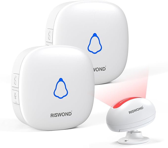 Wireless Motion Sensor Door Chime: Business Entry Doorbell Indoor Motion