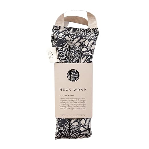 Slow North Hot & Cold Neck Shoulder Wrap: Natural Relief from Shoulder an...