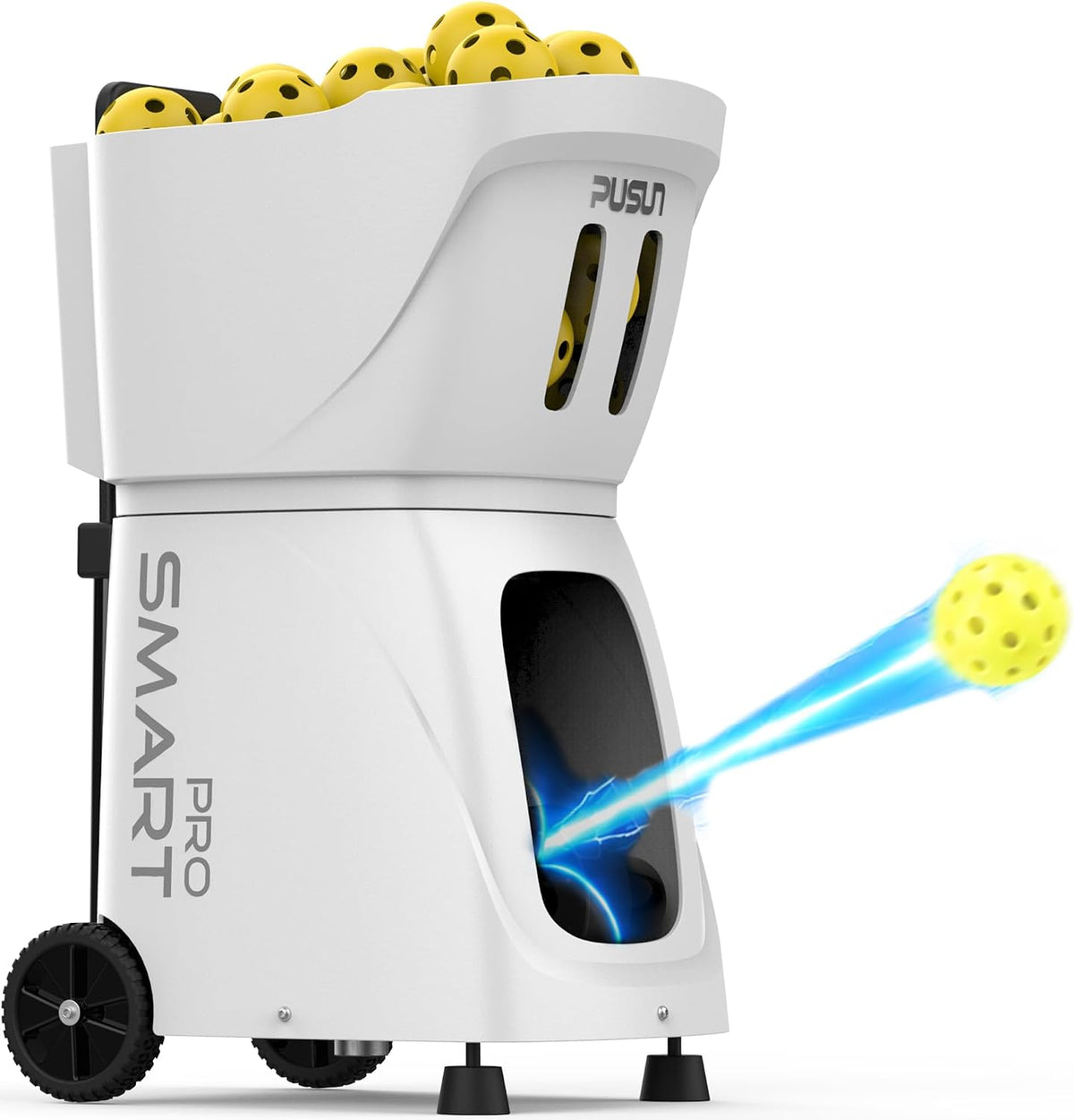 PP SMART PRO Pickleball Machine, Professional Automatic Ball Launcher with Ap...
