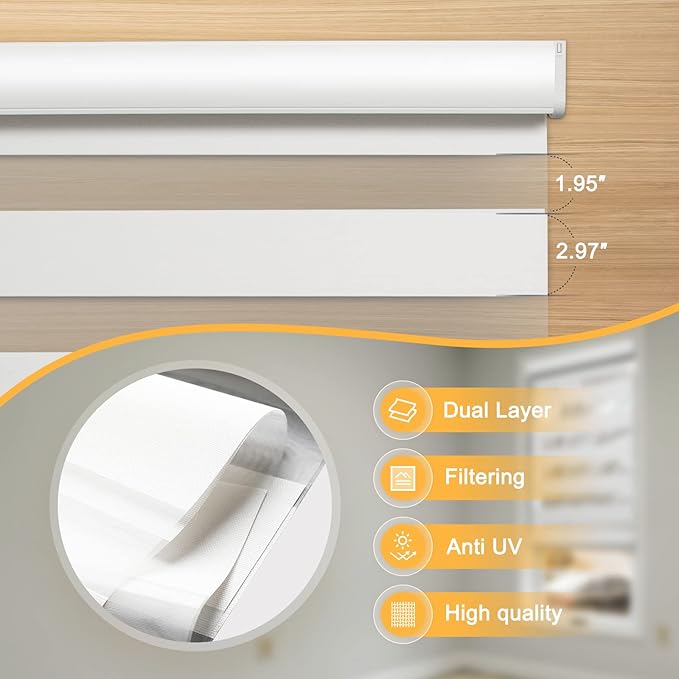 MUSCLEAREA Motorized Blinds