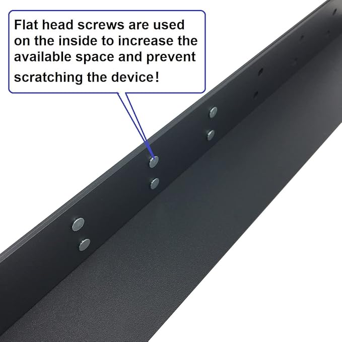 QiaoYoubang 1U Universal Rack Mount Rails- 4-Post Server Rack Shelf Rail 16-29