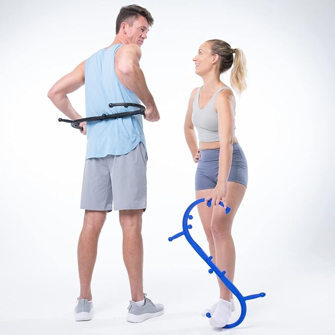Body Back Buddy Elite His and Hers Bundle– USA Made – Trigger Point Massage Tool