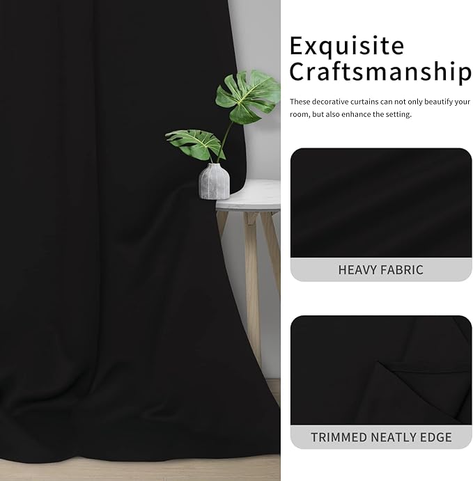 Easy-Going Blackout Door Curtains