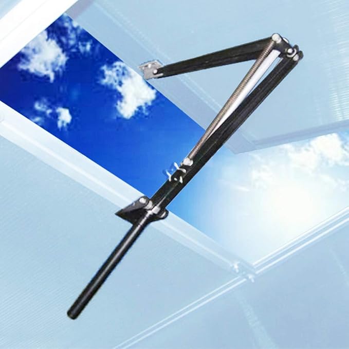 BIBISTORE Solar Auto Greenhouse Vent Opener Agricultural Greenhouse Automatic