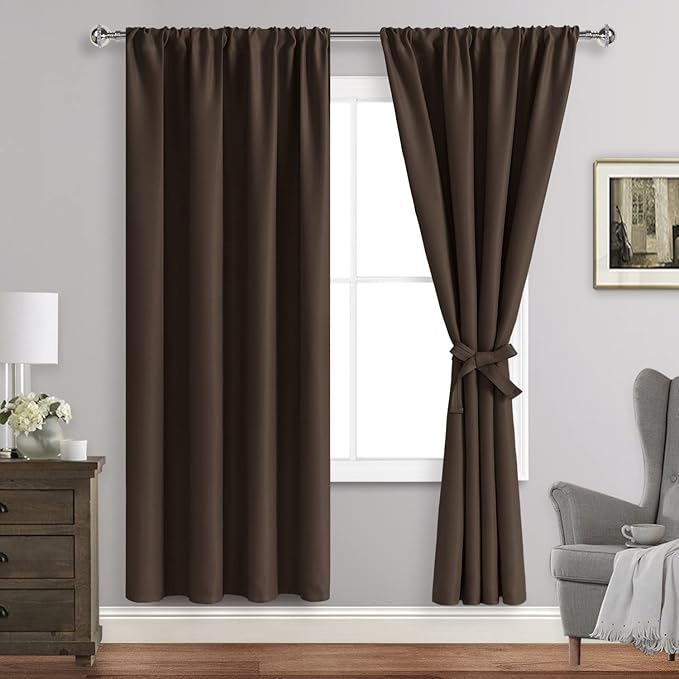 JIUZHEN Blackout Curtains for Bedroom