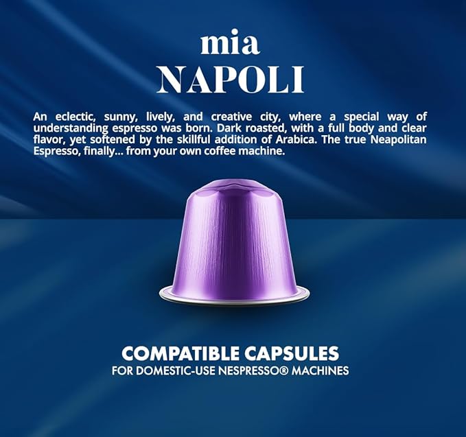 Caffè Borbone Mia Napoli Aluminum Capsules Compatible (100 Count)