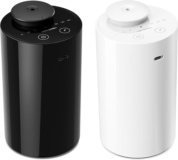 Airversa Waterless Diffuser for Essential Oil, Car Diffsuer, Battery Operated...