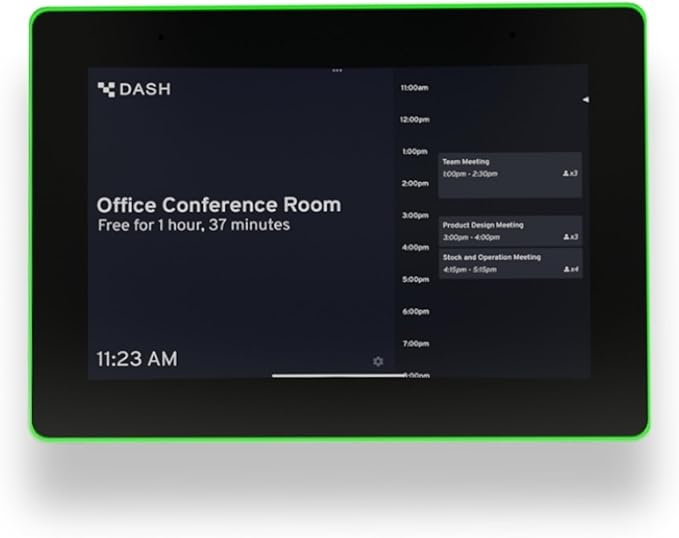 PoE Texas 8" Conference Room Scheduler