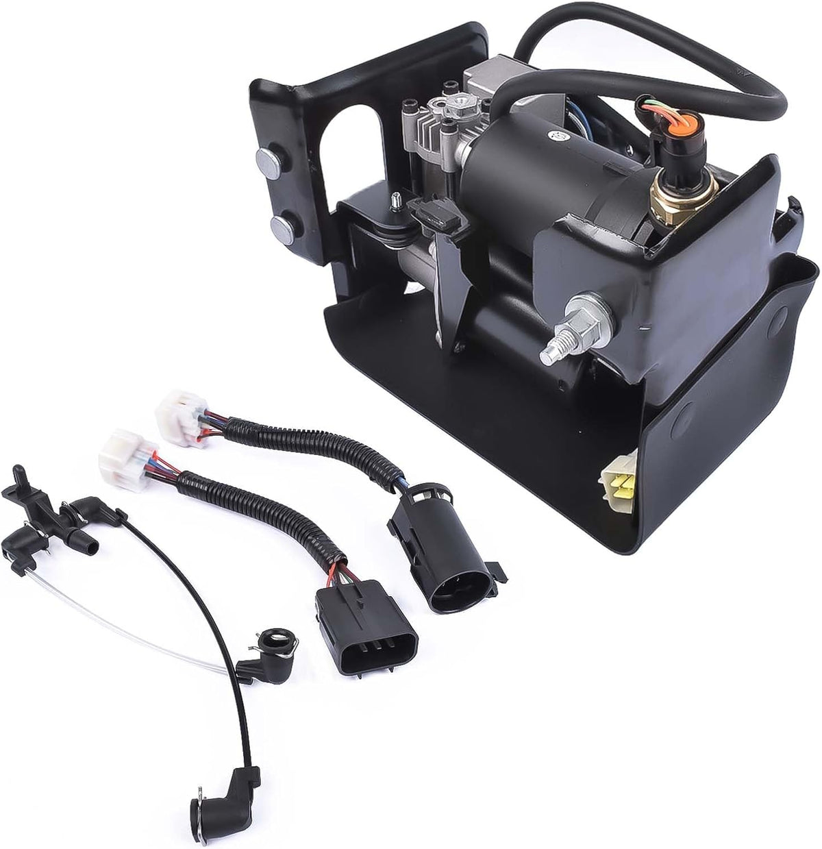Air Suspension Compressor Pump Replacement for 2001-2013 Cadillac Escalade