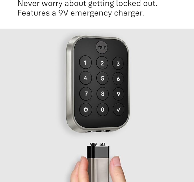Yale Security Home Assure Lock 2 Deadbolt, YRD430-BLE-BSP