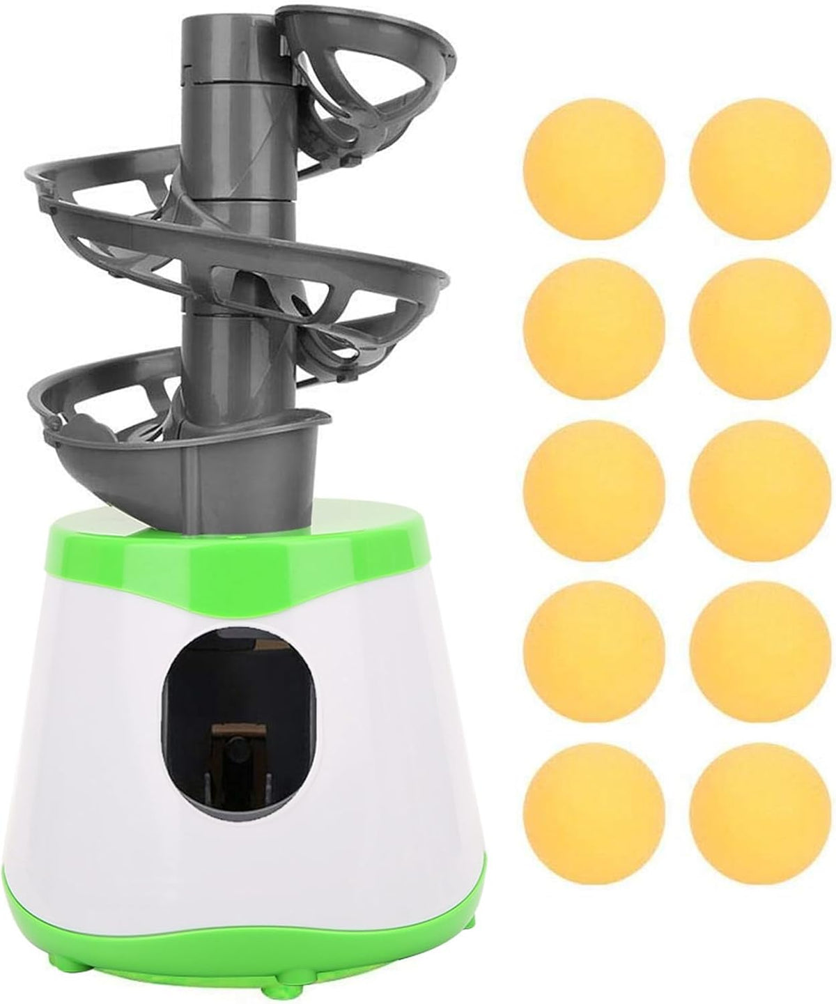 Vbestlife Automatic Machine for Beginners, 10 Balls Table Tennis Trainer Ball...