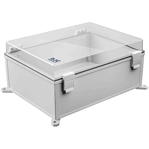 Co. ABS Waterproof IP67 Hinged Electronics Box (4 Pack)