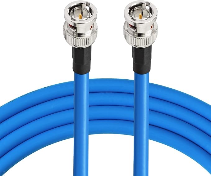 Superbat SDI Cable Long 75 Ohm BNC Cable 3G/6G/12G,1-300FT, Support
