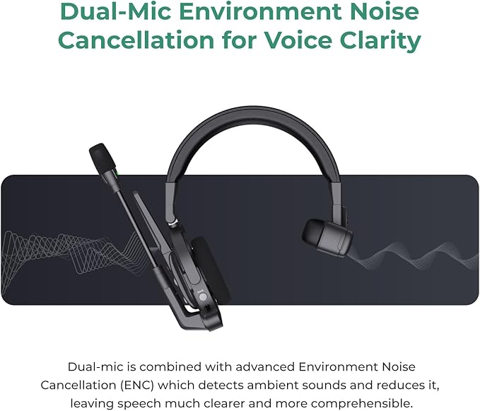 Accsoon Como MIC02-H Wireless Headset Intercom System Host Headset Full Duplex