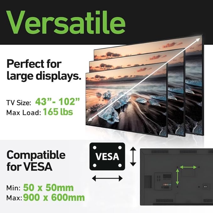 Ultra Slim Tilt TV Wall Mount Bracket