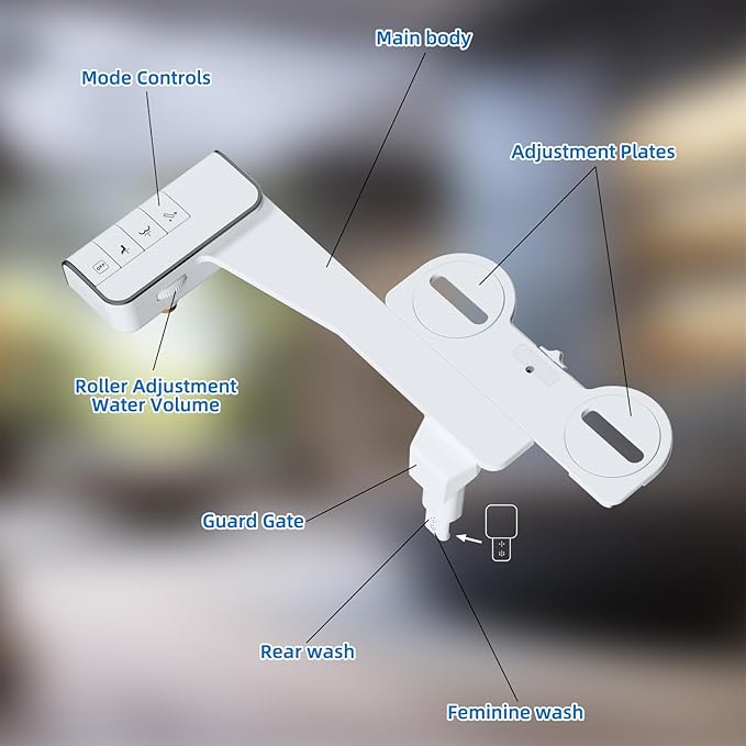 Hibbent 2 Pack Bidet Attachment