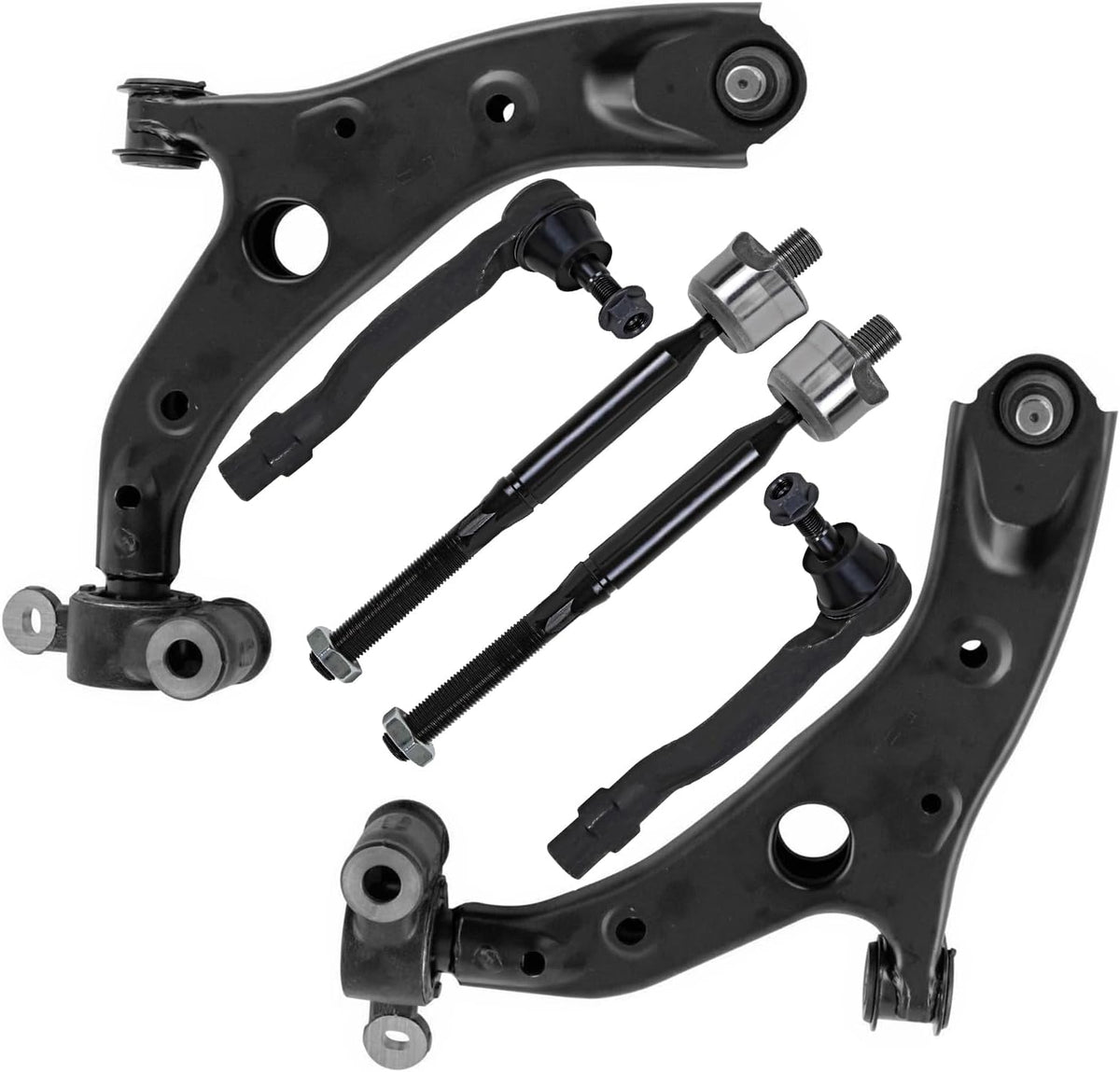 Detroit Axle - 6pc Front End Suspension Kit for 2014-2018 Mazda 3, 3 Sport