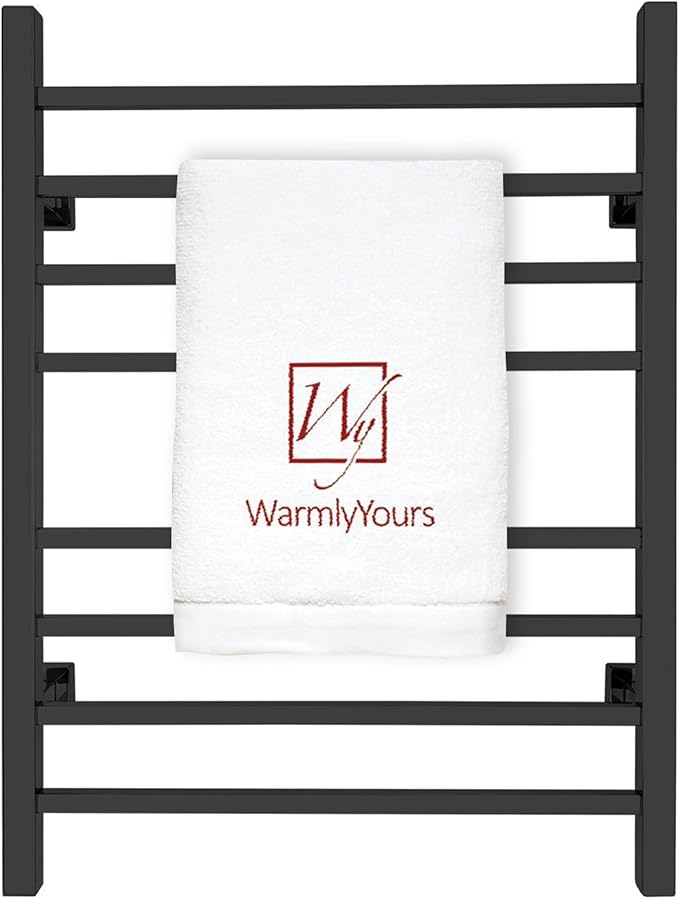 WarmlyYours Heated Towel Rack for Bathroom