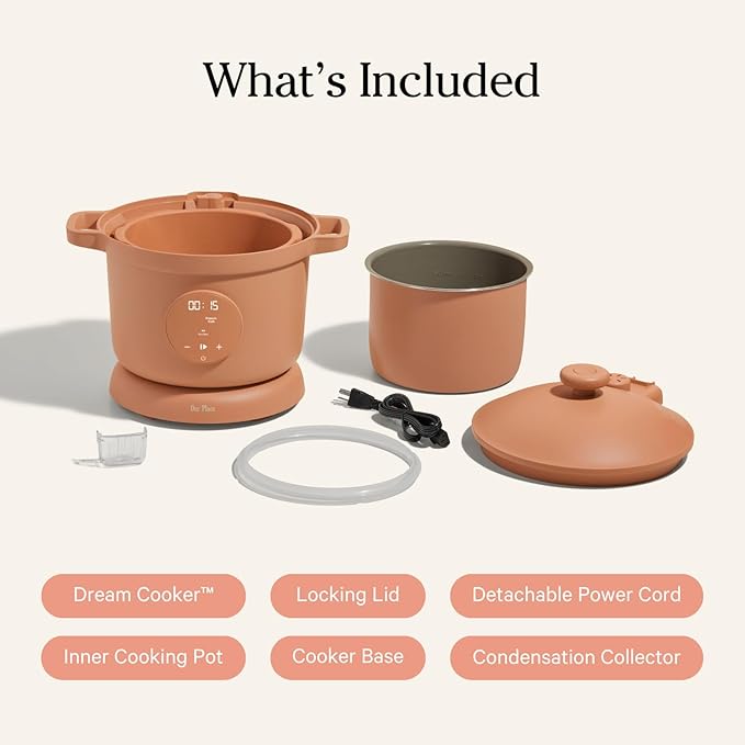 Our Place Dream Cooker | 6 Qt Ceramic Nonstick Multicooker & Pressure Cooker