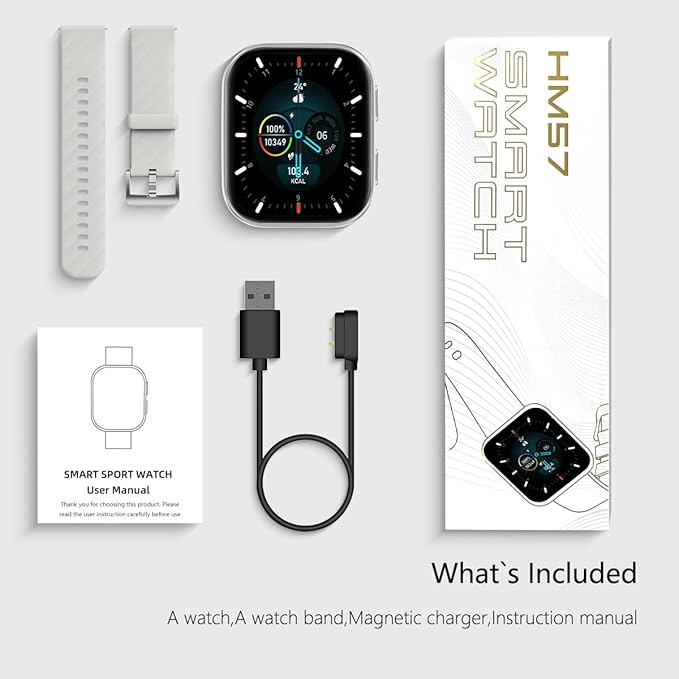 FITVII Health & Fitness Tracker, Smart Watch