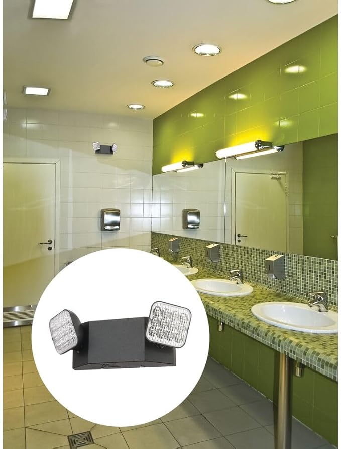 Lithonia Lighting Basics LED Emergency Light, Emergency Lighting
