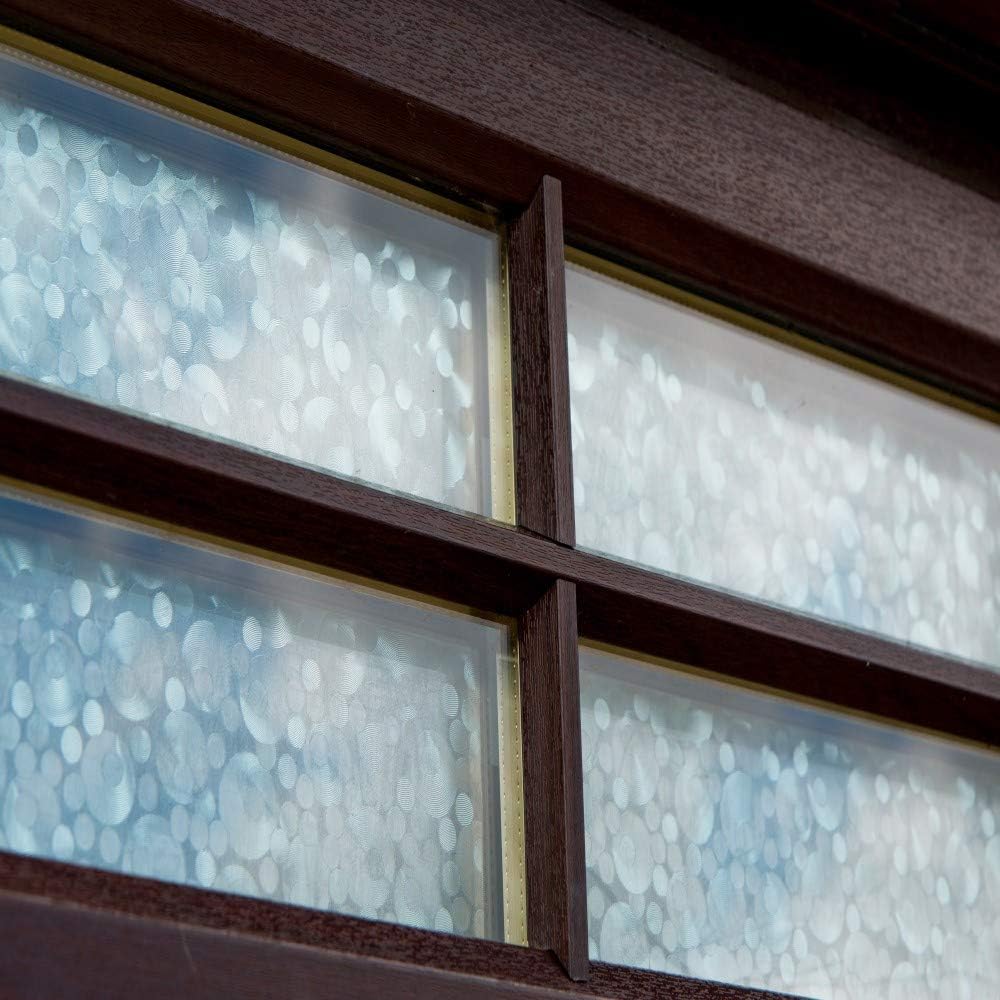 d-c-fix 346-0276-2PKA Self-Adhesive Privacy Glass Window Film, 17" x 78&...