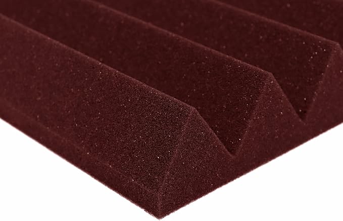 Foam Factory Inc 24 Pack Color Acoustic Foam Panel Studio Soundproofing Wedge