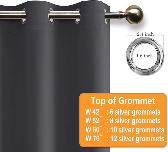 Hiasan Grommet Blackout Curtains