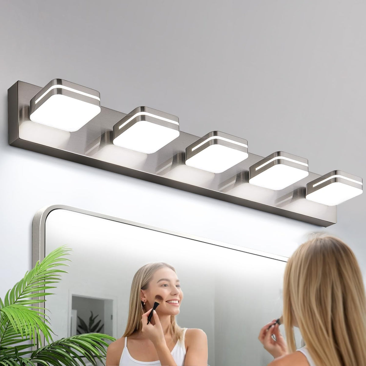 Torondo 360° Rotate LED Bathroom Vanity Light Fixtures, Acrylic Vanity Lights...