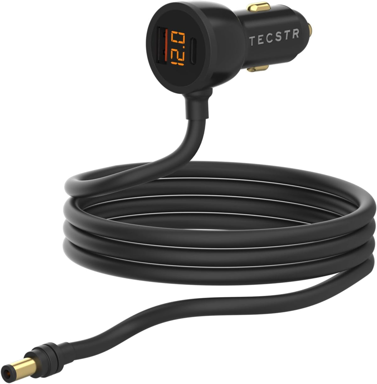 3 in 1 Car Charger for Starlink Mini DC Power Cable Adapter 12V-24V w/Digital...