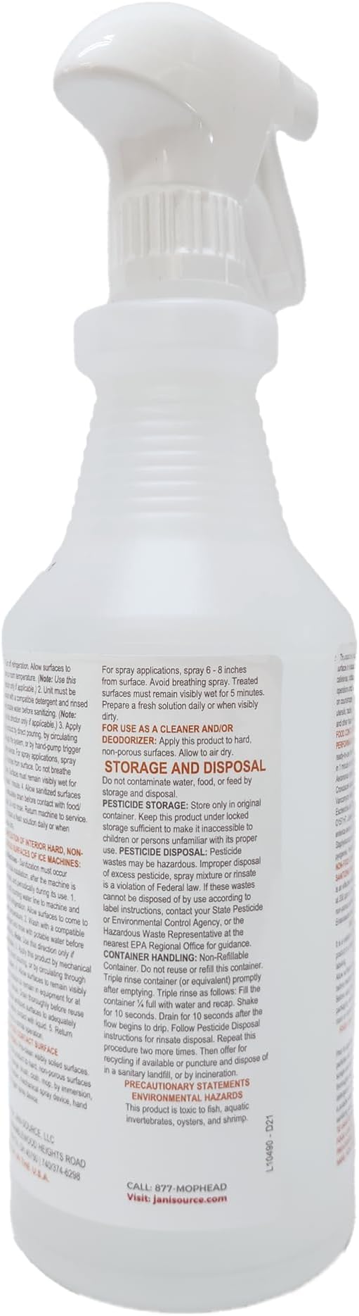 Bussit Clean Food Surface Sanitizer & Cleaner, Kills 99.9% of Kitchen Bac...