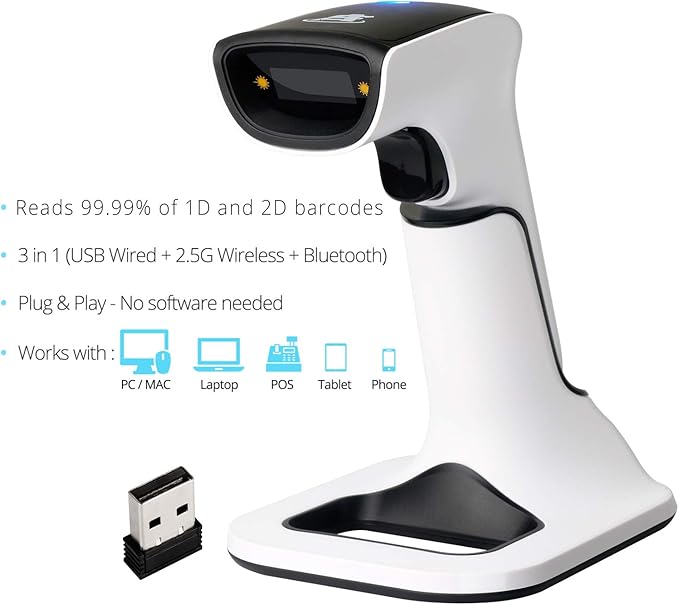 ScanAvenger Wireless Portable 1D&2D