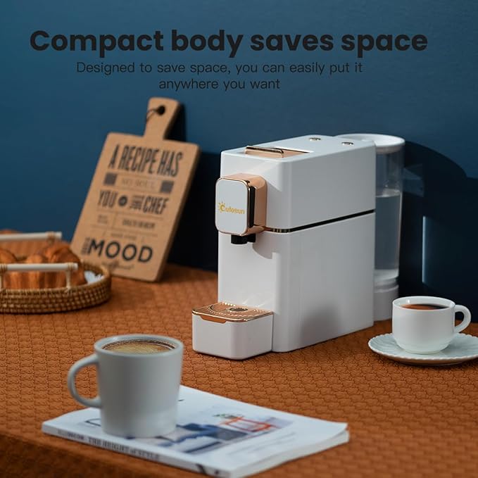 Espresso Machine for Coffee Capsules Compatible