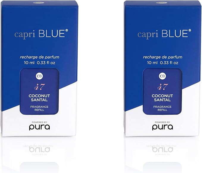 Capri Blue Pura Smart Home Plug-in Diffuser Refills – Includes 2 Capri Blue (...