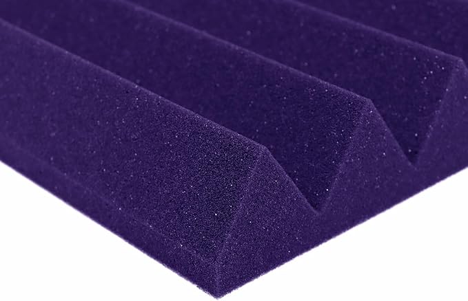 Foam Factory Inc 24 Pack Color Acoustic Foam Panel Studio Soundproofing Wedge