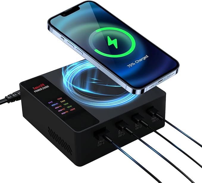 Power 200H 200W USB Charger Station
