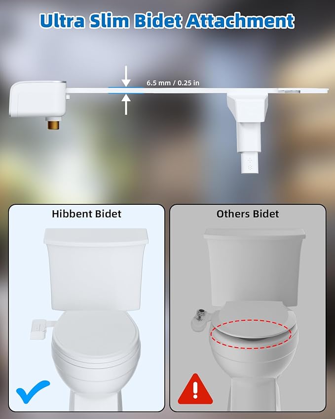 Hibbent 2 Pack Bidet Attachment