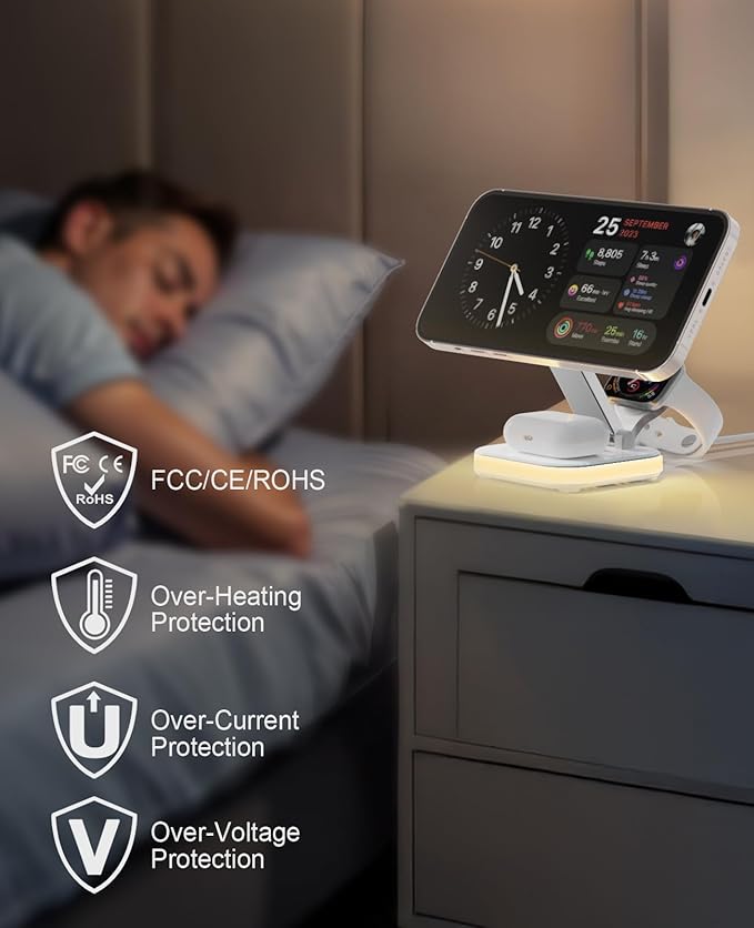 5-in-1 Magnetic Wireless Charging Stand