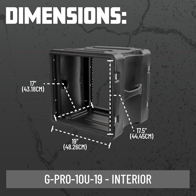 Gator Cases Pro Series 10U Rack Case