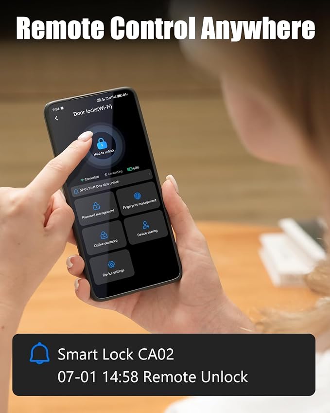 Keyless Entry Smart Door Lock