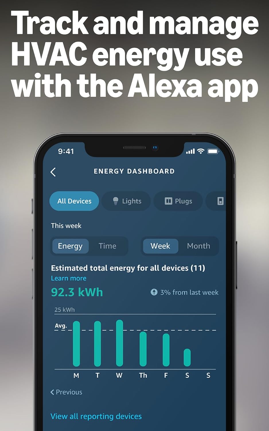 Amazon Smart Thermostat, Save money and energy, Works with Alexa and Ring